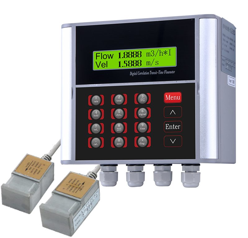 SUP-2000J Wall mounted clamp on Ultrasonic flow meter